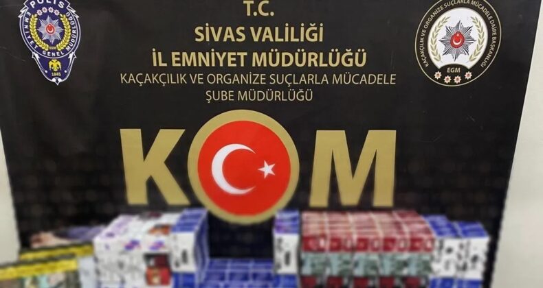 Sivas’ta kaçakçılık operasyonu – Sivas Haberleri